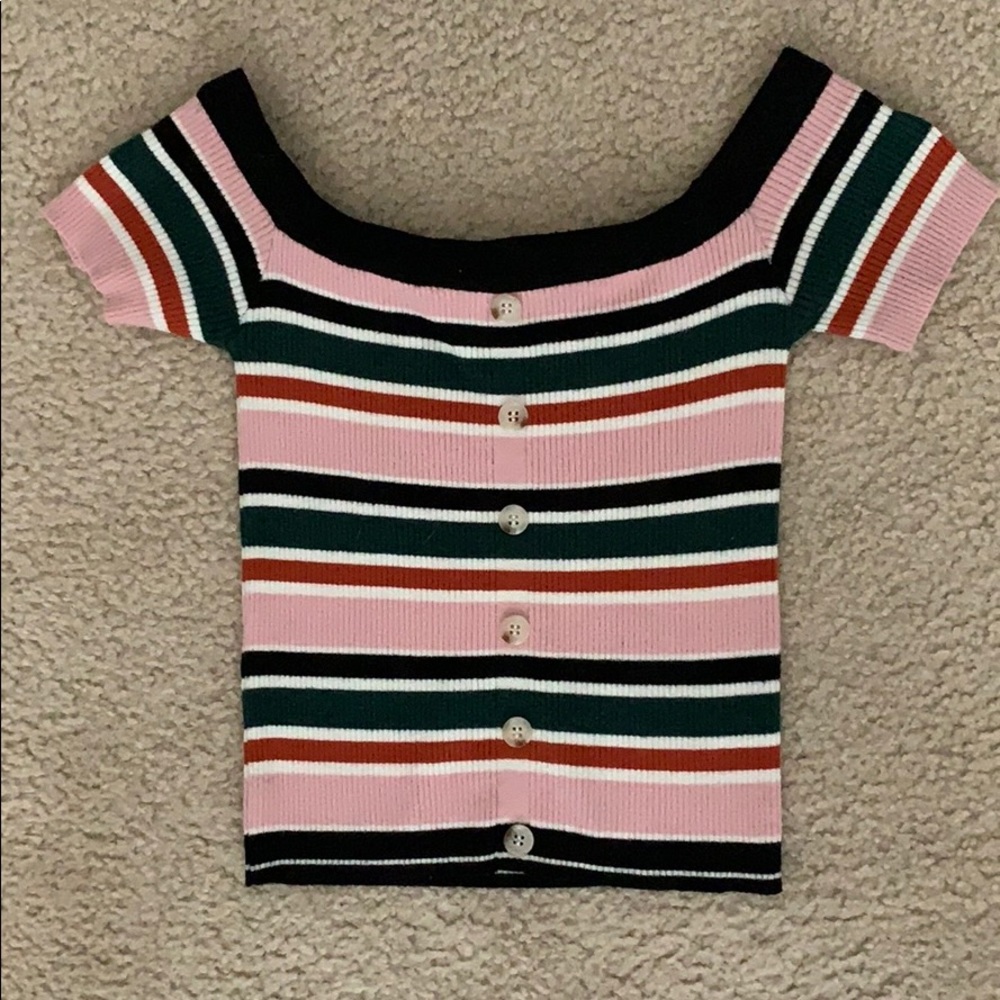 Multicolored Striped Lottie Moss Shirt